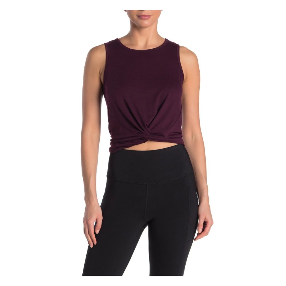 NEW 90 Degree By Reflex Twist Front Tank Top